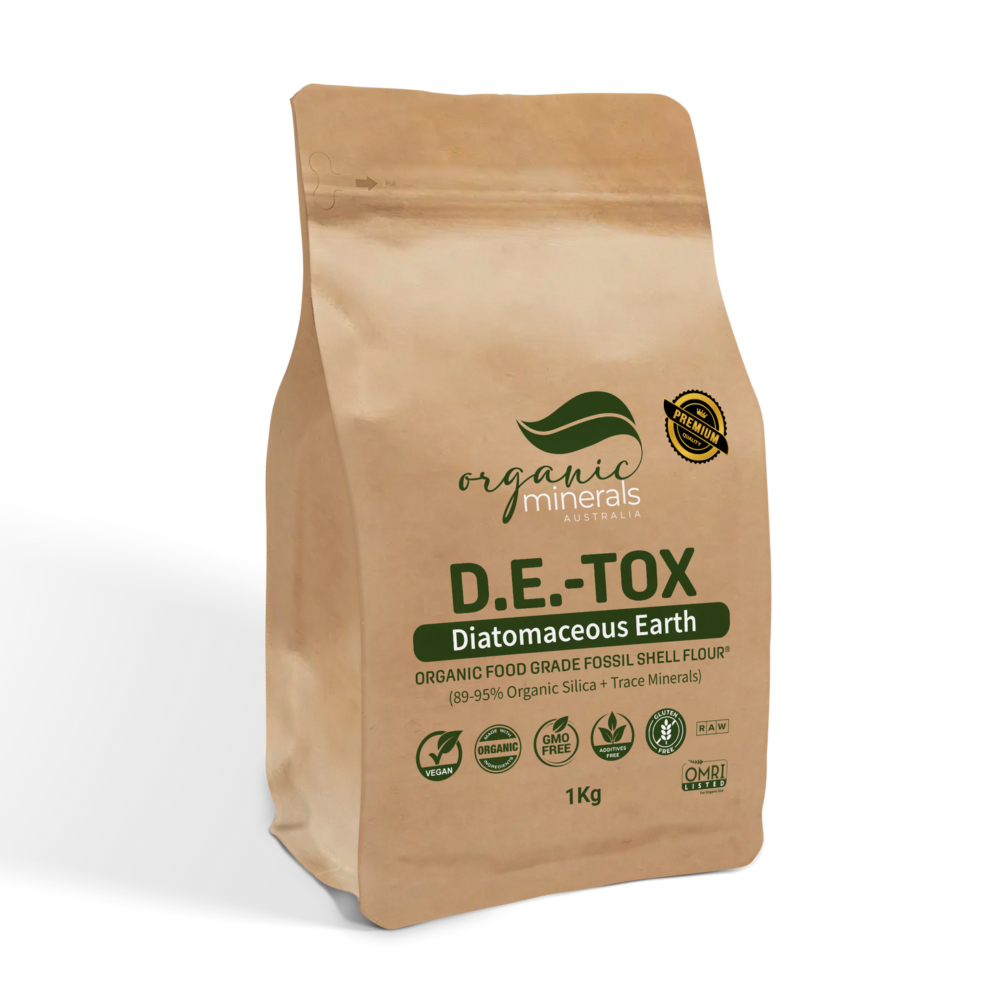 Organic Diatomaceous Earth Powder