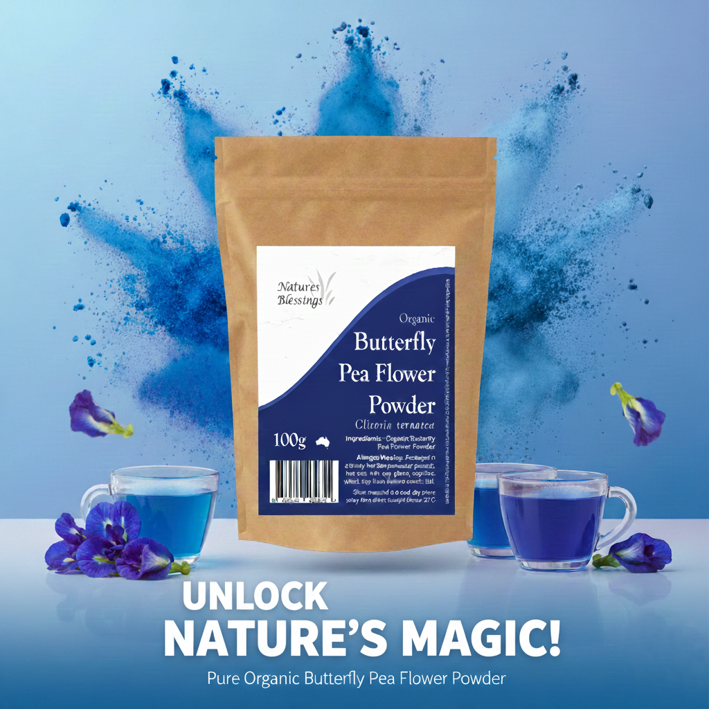 Organic Butterfly Pea Flower Powder