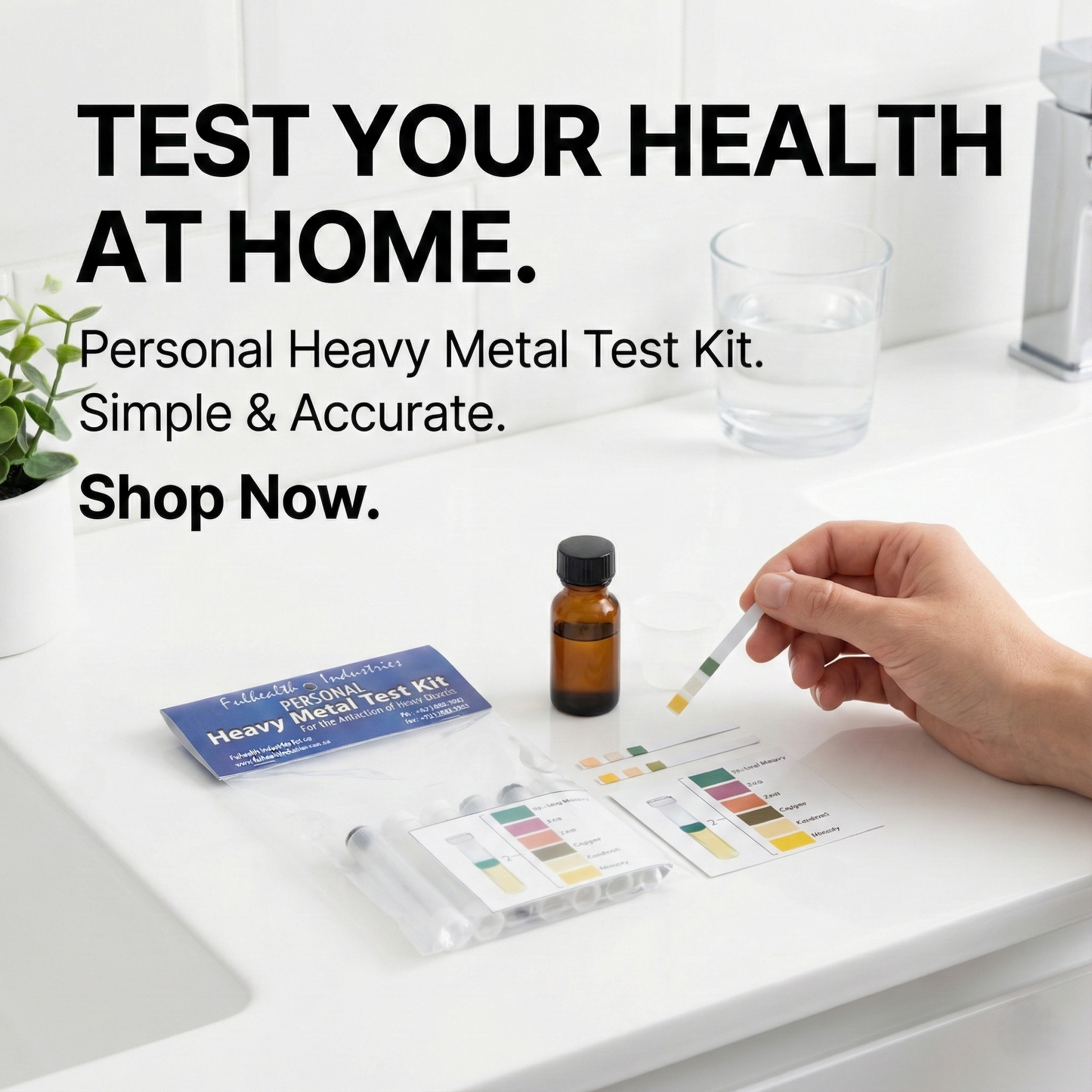 Personal Heavy Metal Test Kit
