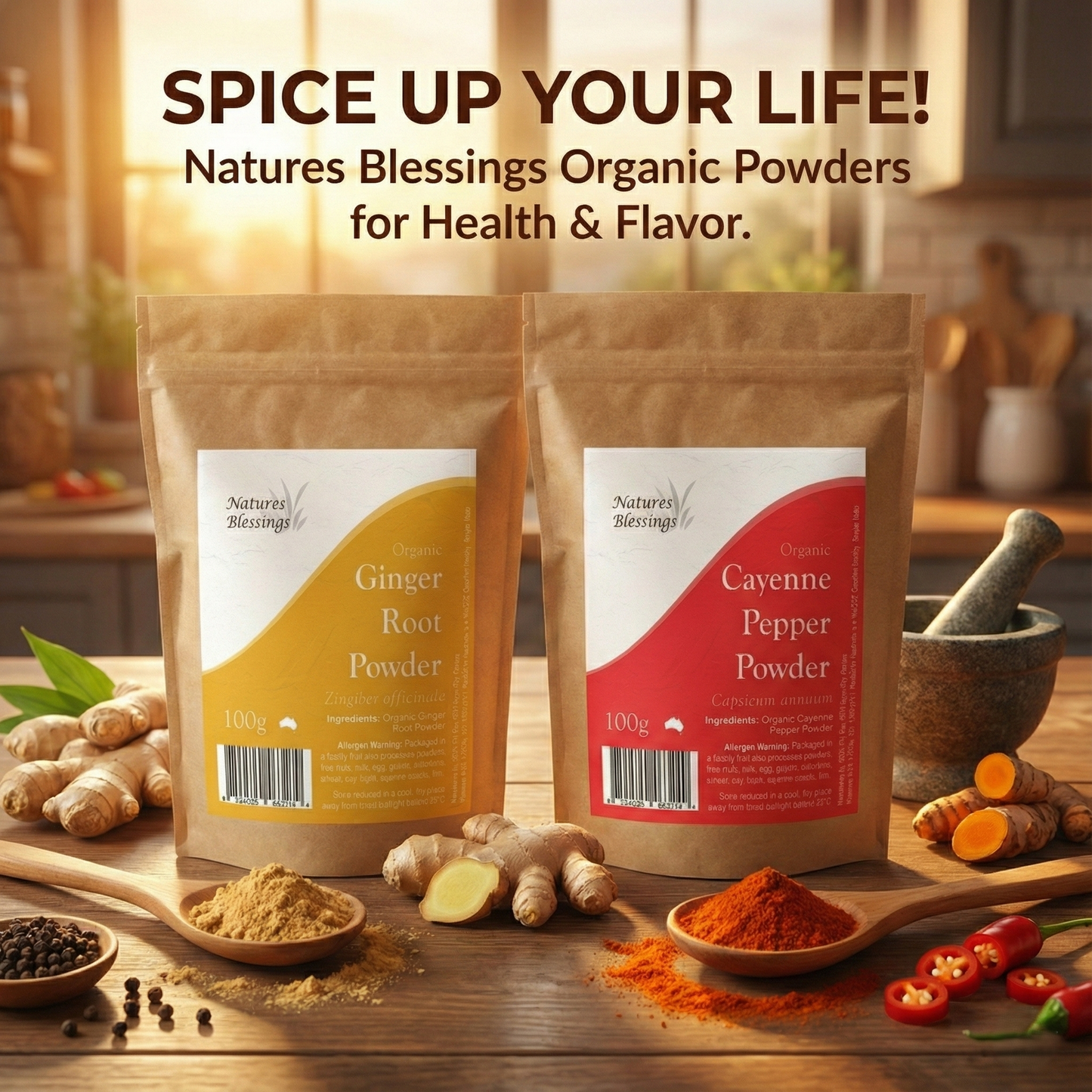 Ginger & Cayenne Powder PACK