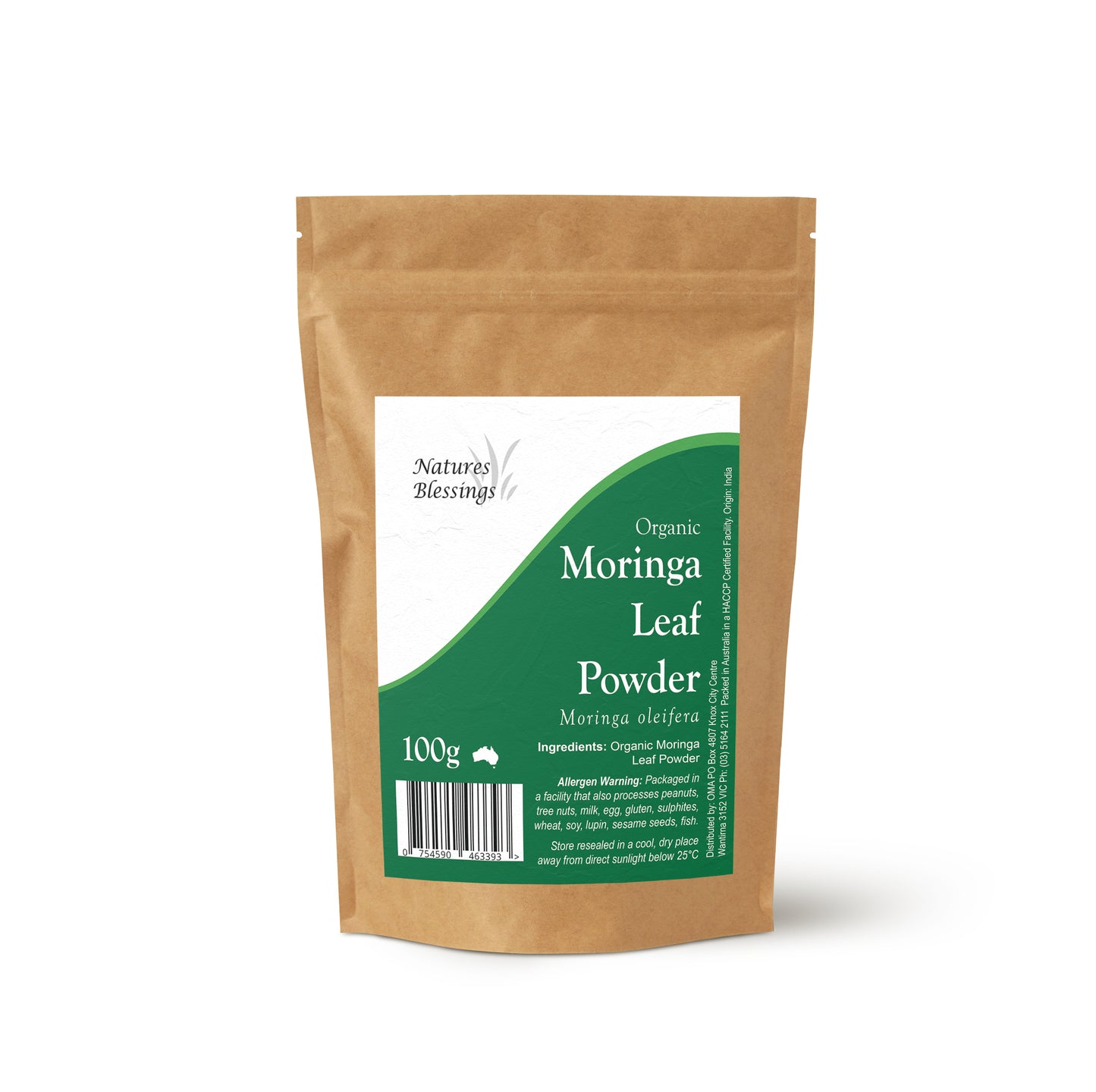 Organic Moringa Leaf Powder