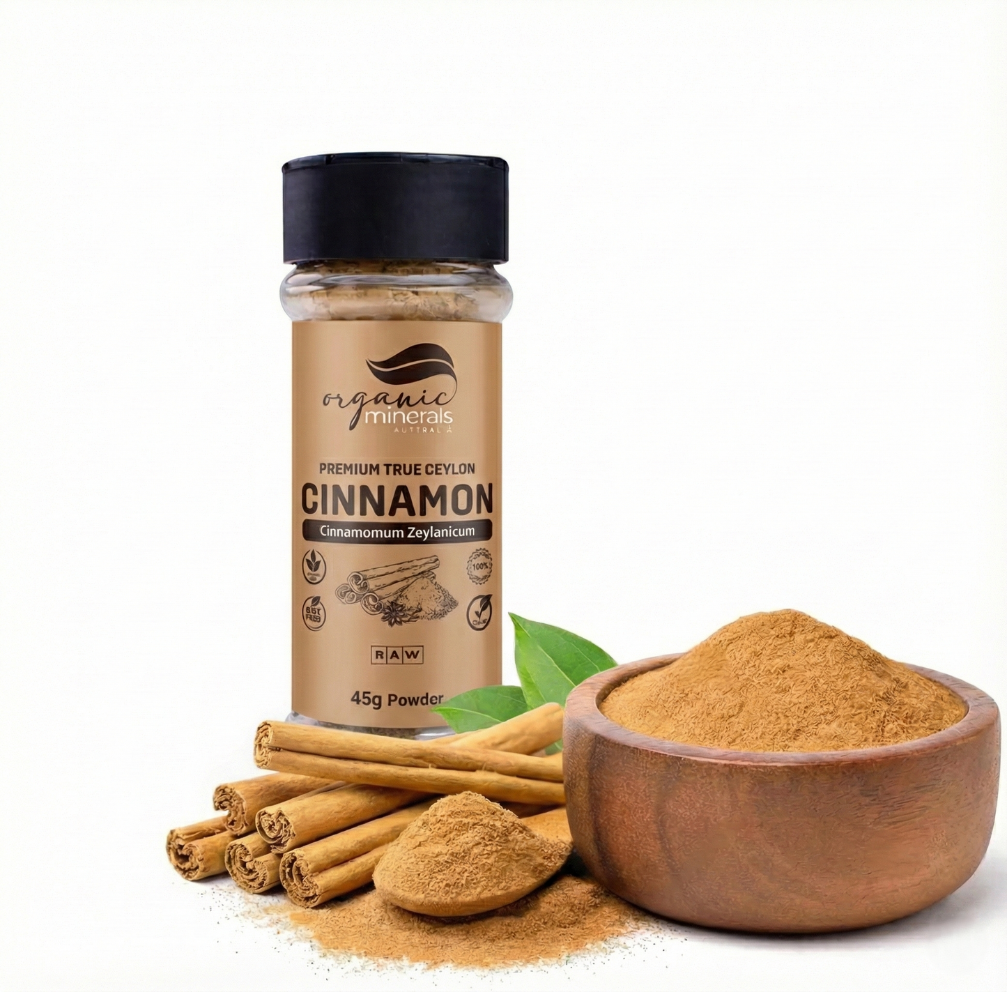 Organic True Ceylon Cinnamon Powder