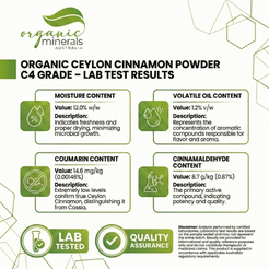 Organic True Ceylon Cinnamon Powder 45g, 100g, 250g, 500g, & 1kg ...