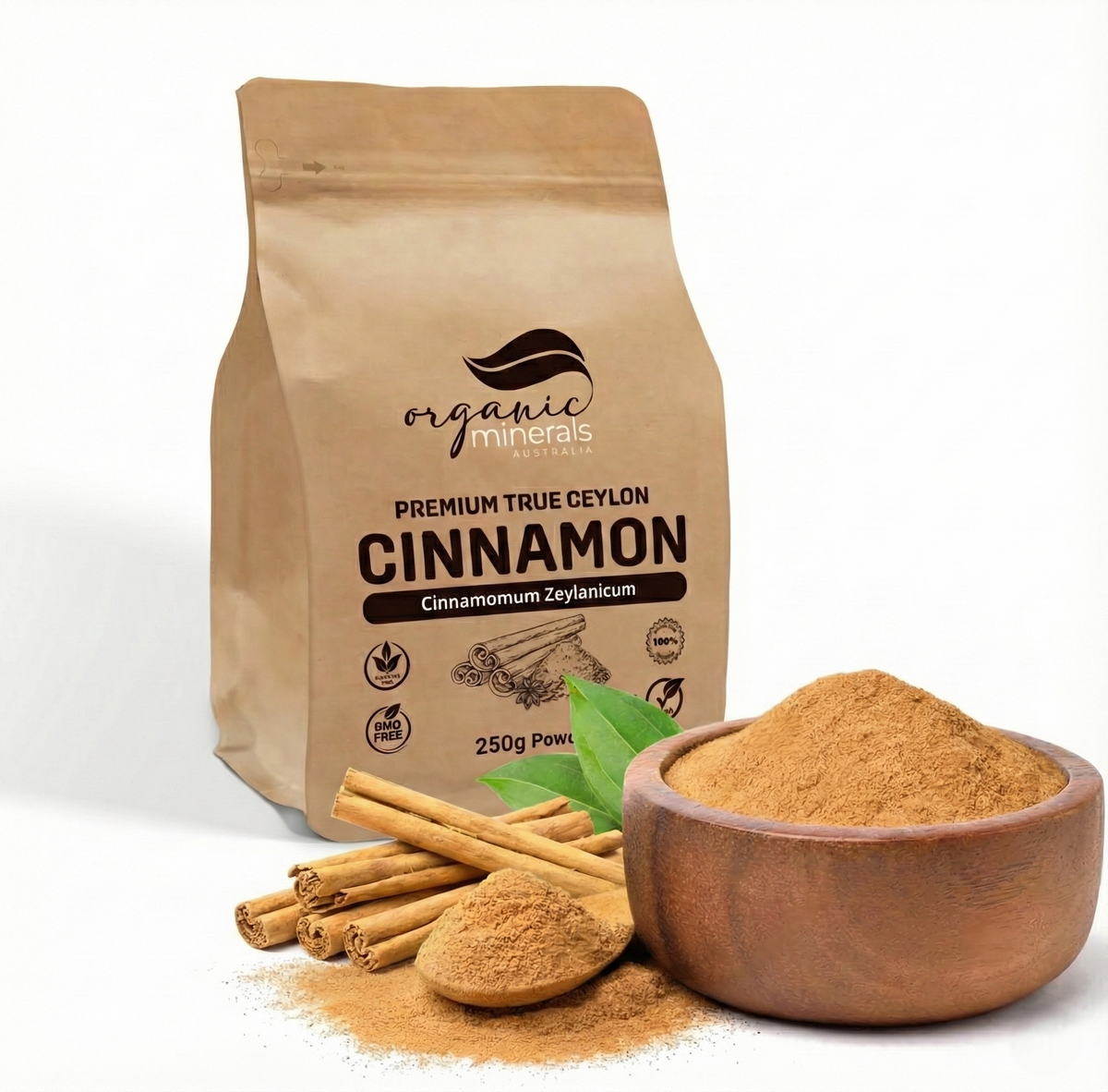 Organic True Ceylon Cinnamon Powder 45g, 100g, 250g, 500g, & 1kg ...