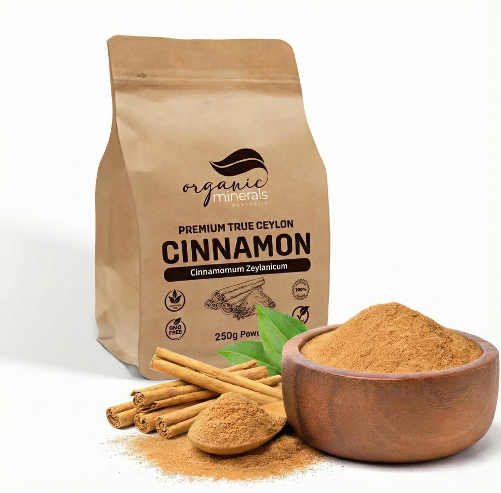 Organic True Ceylon Cinnamon Powder 45g, 100g, 250g, 500g, & 1kg ...