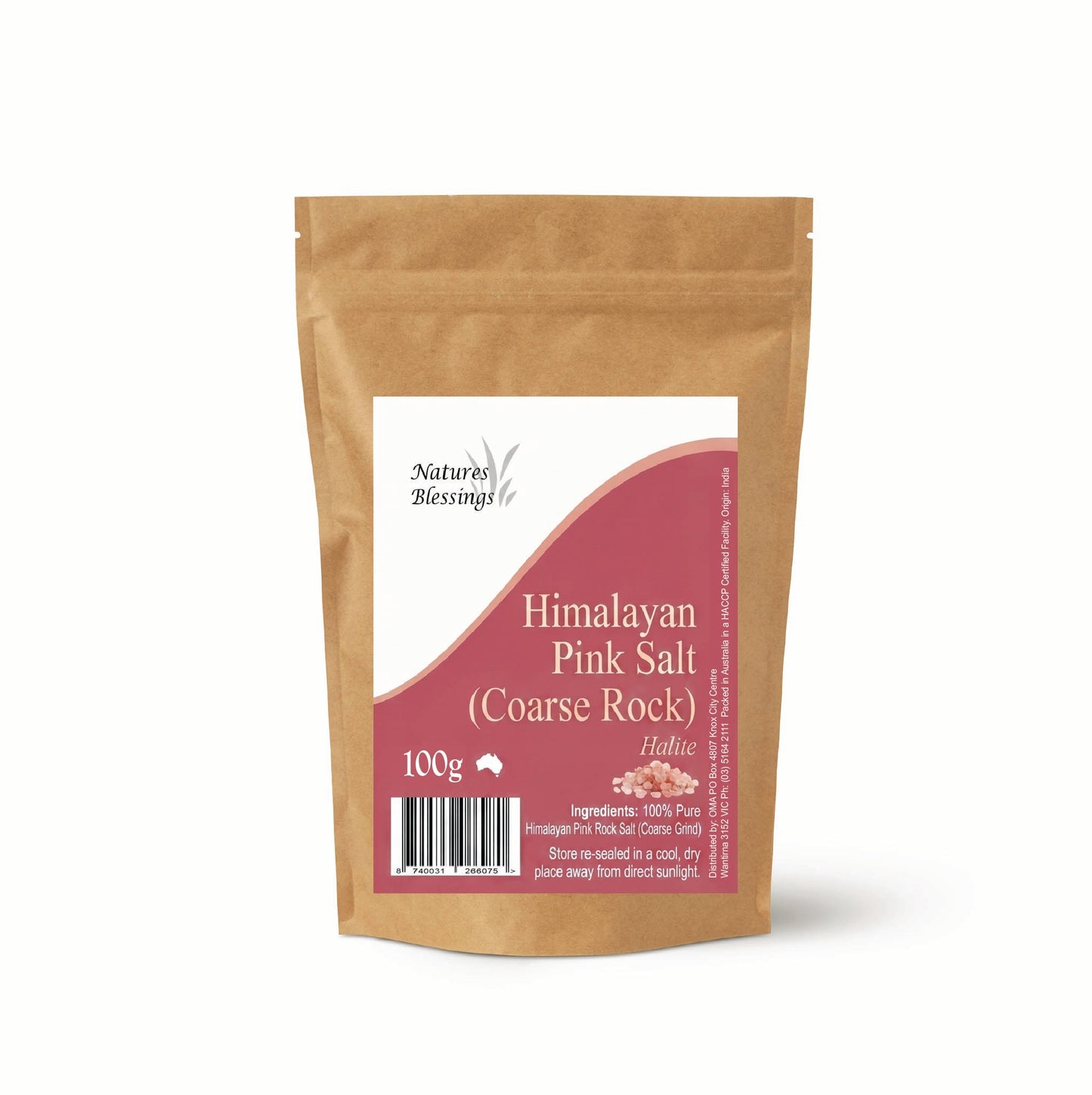 Himalayan Pink Rock Salt (Coarse)