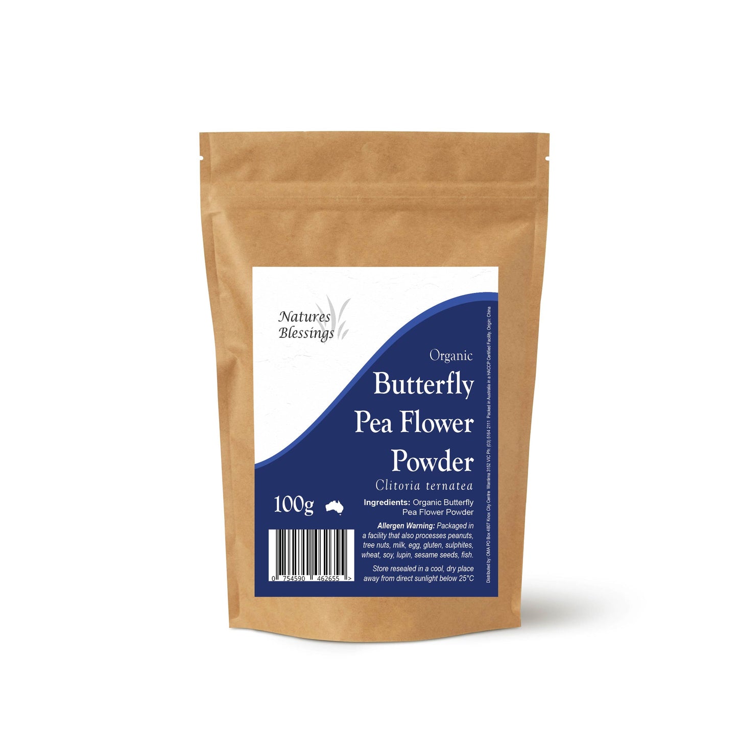 Organic Butterfly Pea Flower Powder