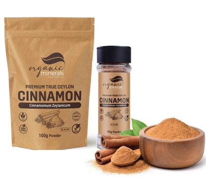 True Ceylon Cinnamon Powder Refill Pack 45g+100g