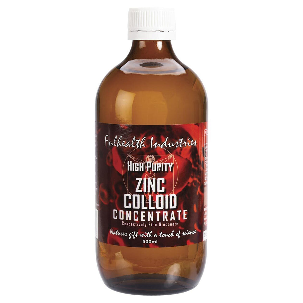 Colloidal Zinc 500ml – Organic Minerals